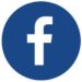 Facebook logo next to facebook link button to see reviews on facebook