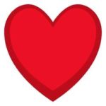 Heart icon next to success story testimonial
