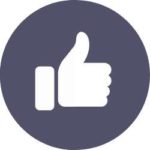 Like icon next to success story testimonial